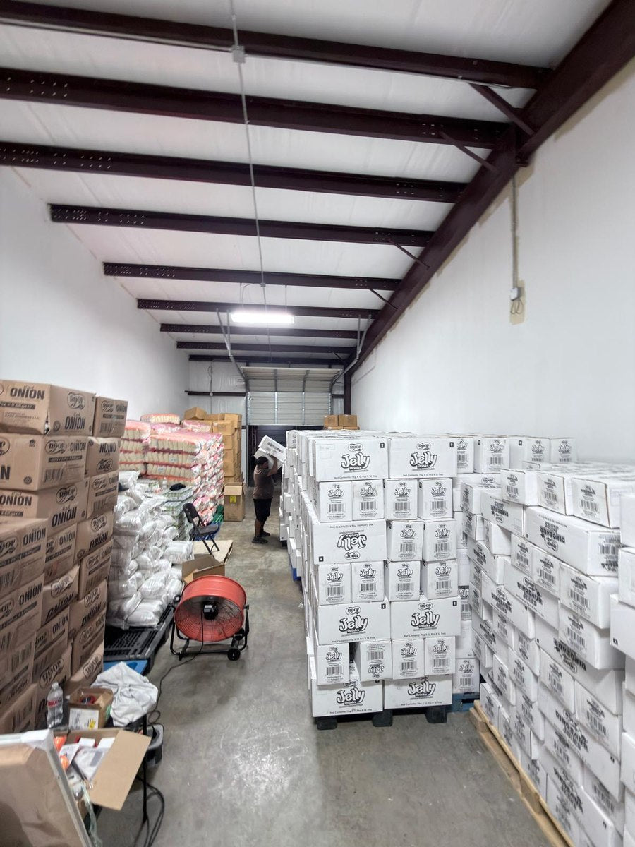 Inside our warehouse