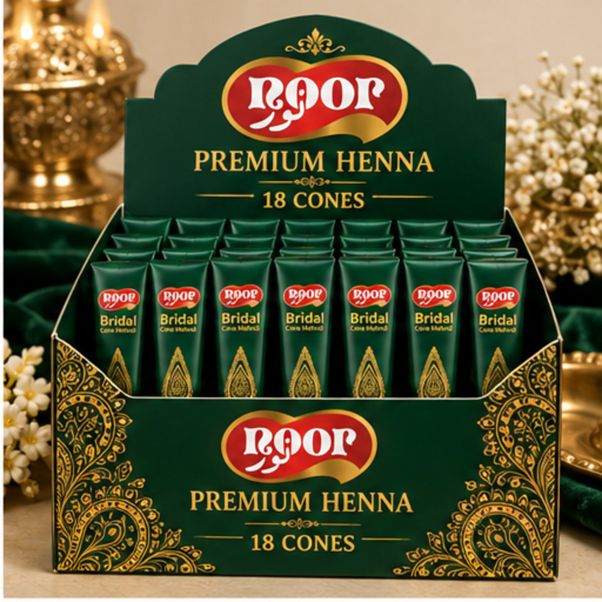 NOOR Bridal Mehndi Cone Bundles