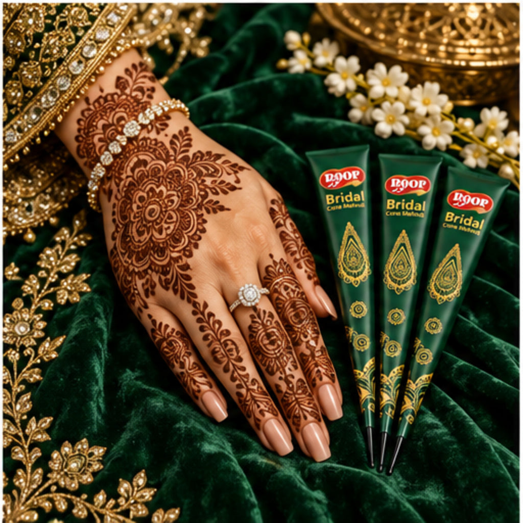NOOR Bridal Mehndi Cone Bundles