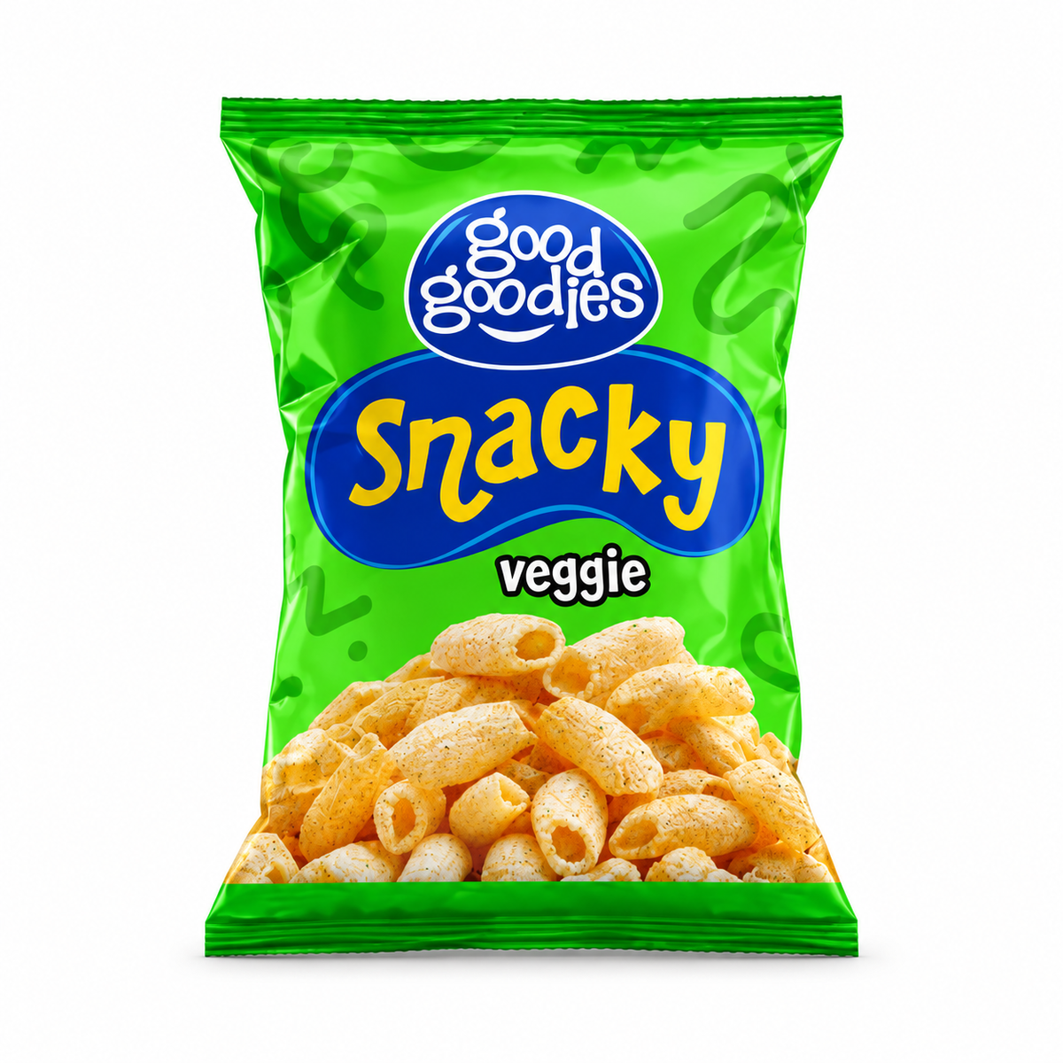 Good Goodies Snacky Veggie bag on white background
