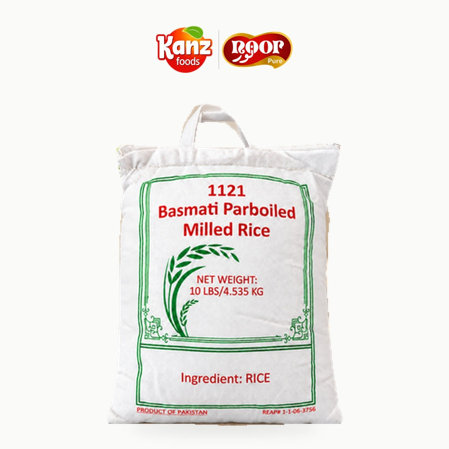 1121 Basmati Parboiled Milled Rice – 10 lb