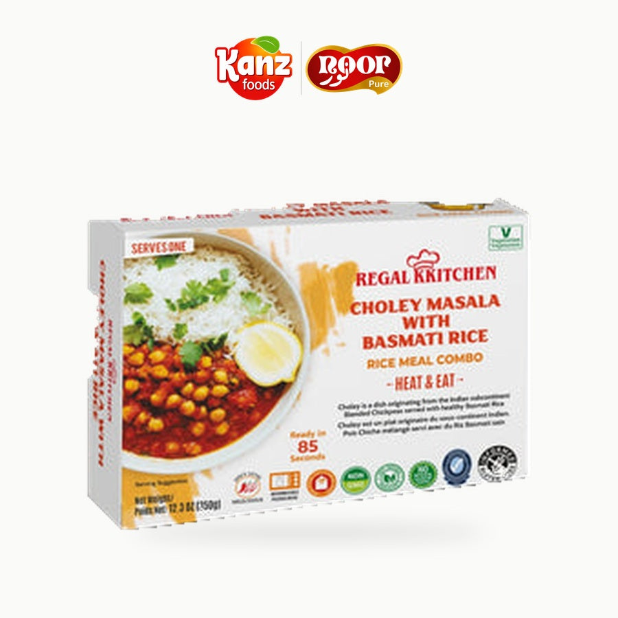 Regal Kitchen Choley Masala With Basmati Rice