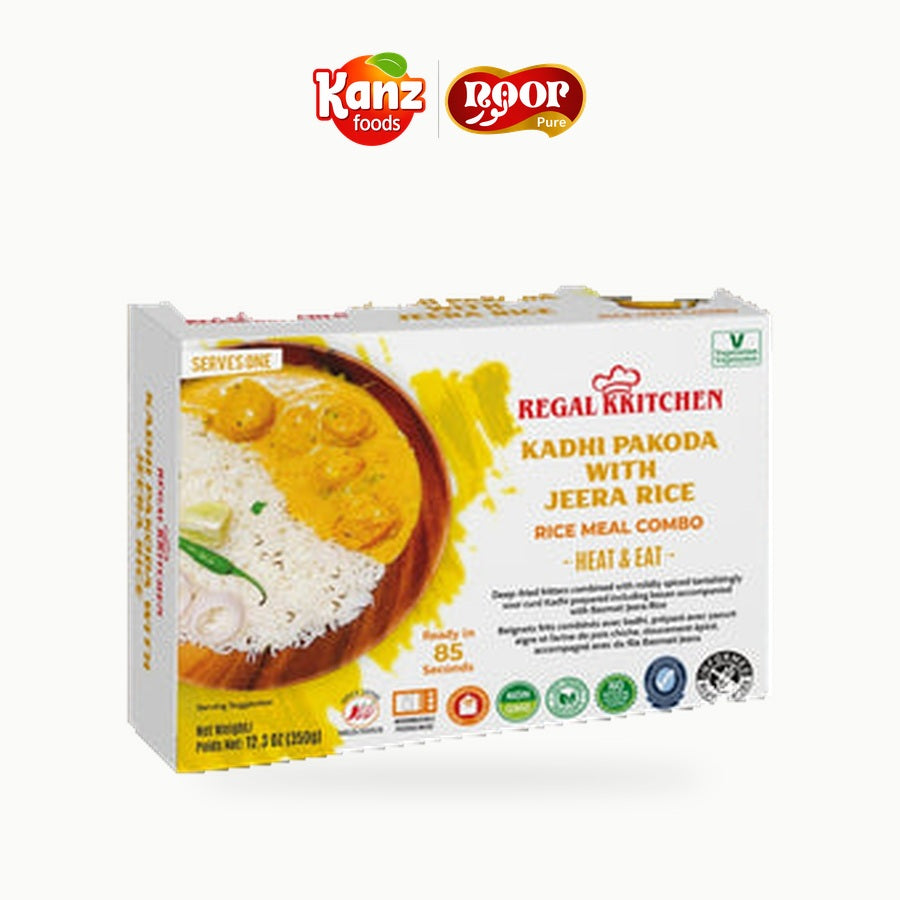 Regal Kitchen Kadhi Pakoda With Jeera Rice