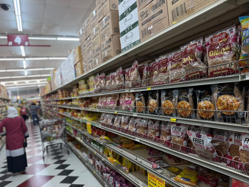 NOOR in the grocery aisle