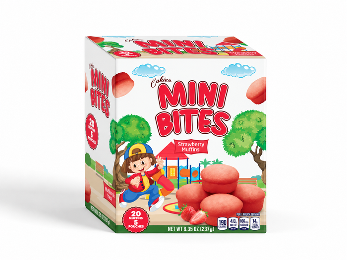 Mini Bites Muffin Strawberry