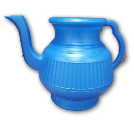 Ozu Water Pot Blue with handle