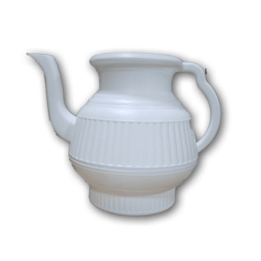 Ozu Water Pot White with Handle