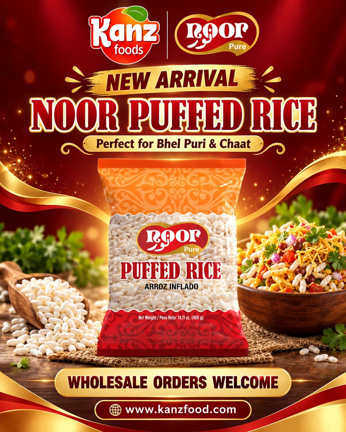 NOOR puffed rice arrival