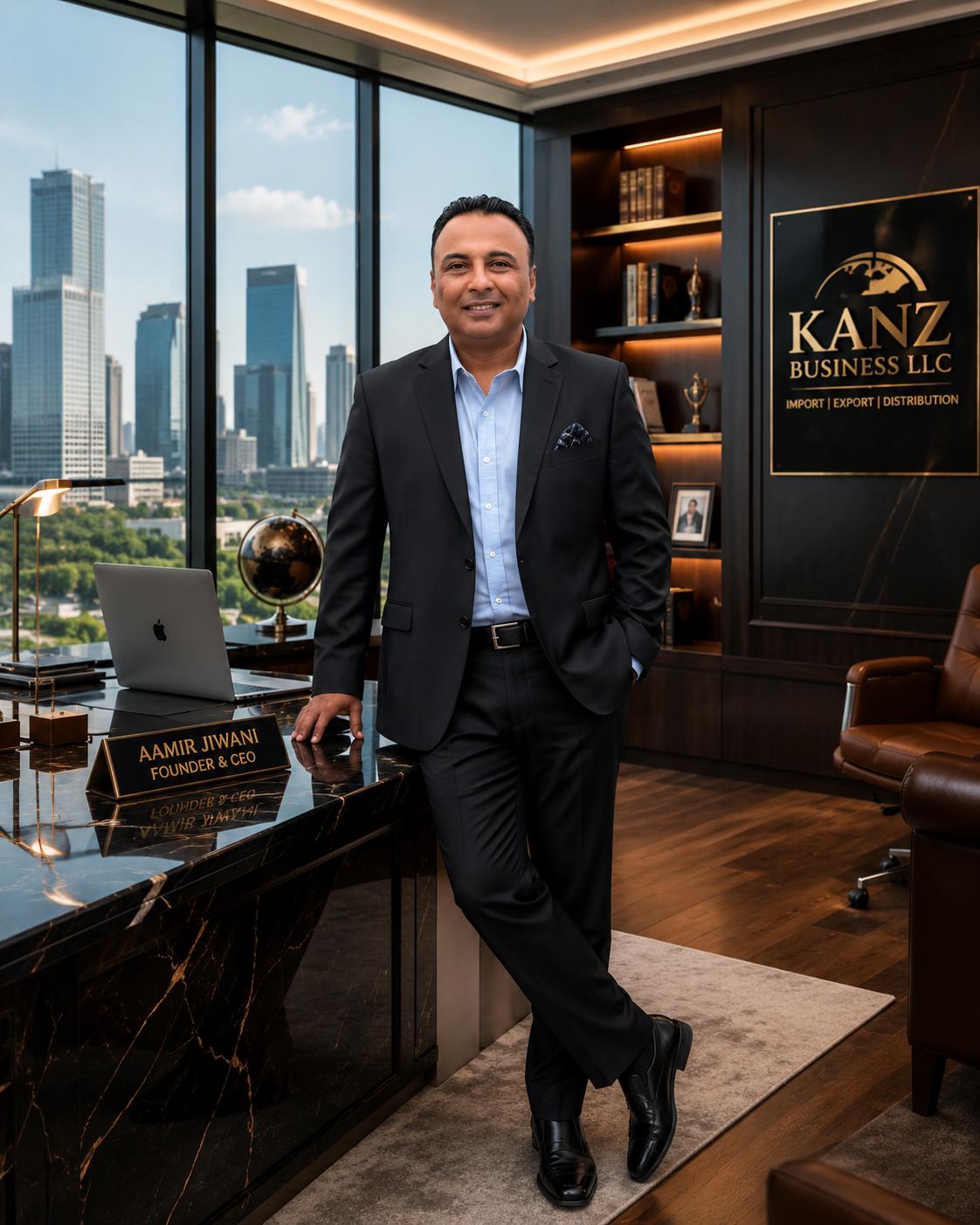 Aamir Jiwani, Managing Director of KANZ FOOD